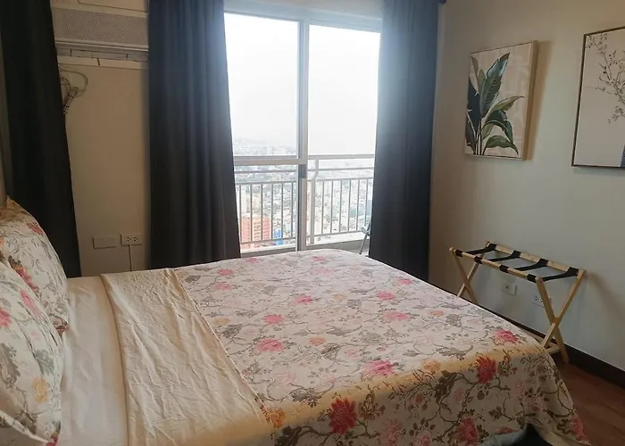 Appartamento Heaven45 - 2br Spacious With View And Netflix Near Naia, Moa, Makati And 4-6pax *