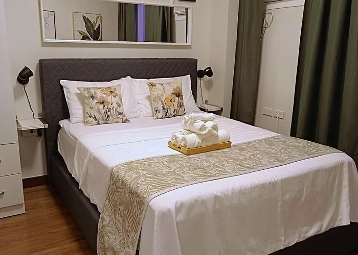 Appartamento Heaven45 - 2br Spacious With View And Netflix Near Naia, Moa, Makati And 4-6pax