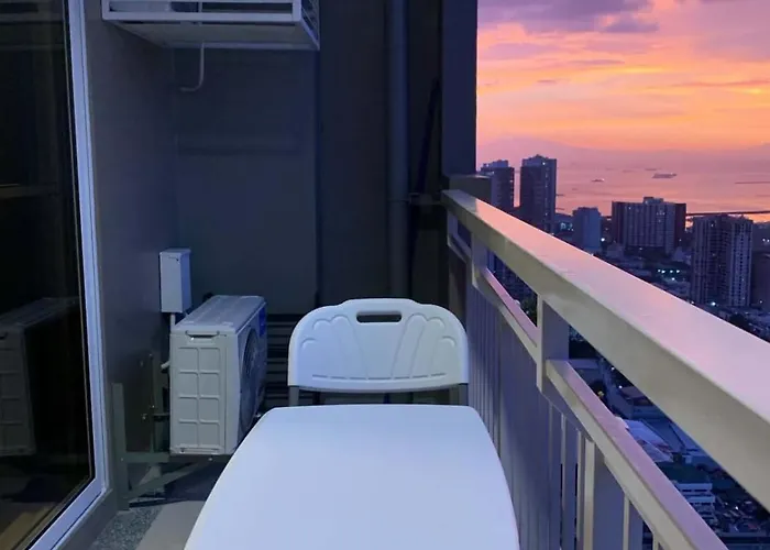 Appartamento Heaven45 - 2br Spacious With View And Netflix Near Naia, Moa, Makati And 4-6pax *