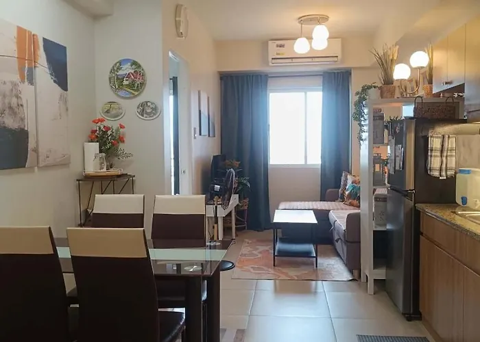 Heaven45 - 2br Spacious With View And Netflix Near Naia, Moa, Makati And 4-6pax *
